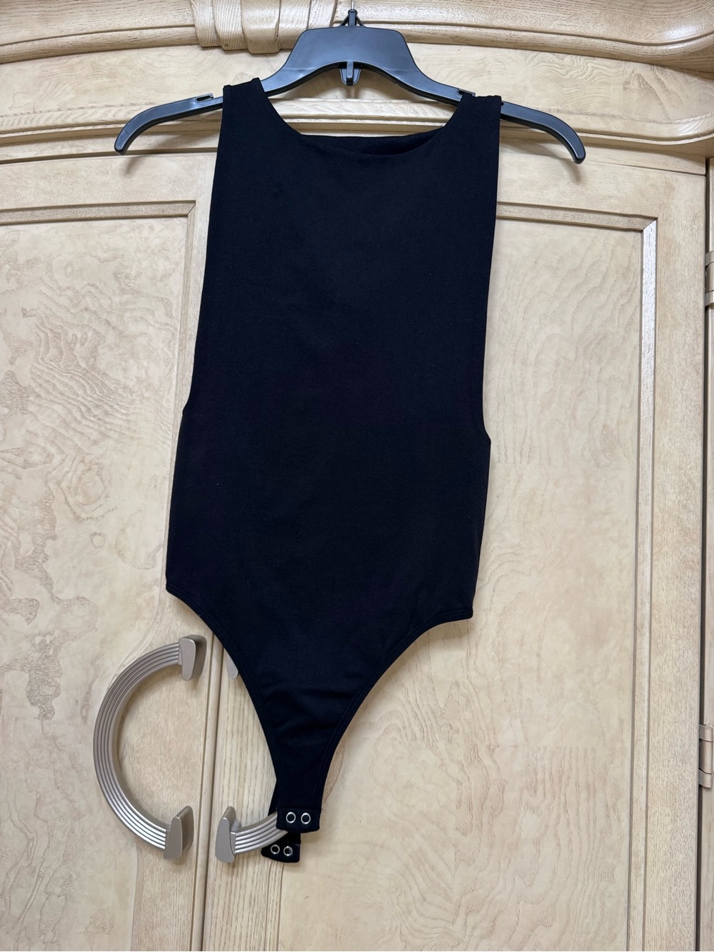 Aura Black Stretch Blend Top